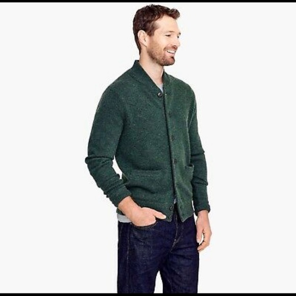 j crew lambswool bomber